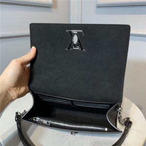 Louis Vuitton Lockme Clutch Black