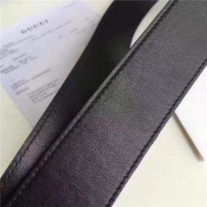 Gucci Leather Belt Replica with Double G Buckle (Varied Colors)