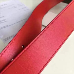 Gucci Leather Belt Replica with Double G Buckle (Varied Colors)