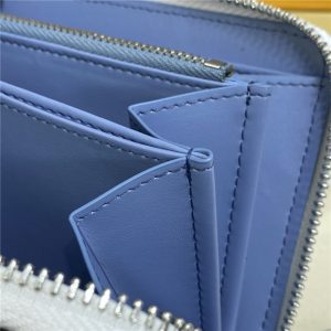 Louis Vuitton Zippy Wallet Mahina Blue