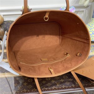 Louis Vuitton Neverfull Replica MM Cognac Brown