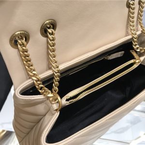 YSL Medium LOULOU Chain Bag “Y” Matelasse Leather (Varied Colors)