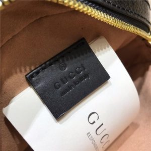 Gucci Mini Round Shoulder Bag Canvas/Suede (Varied Colors)