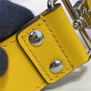 Louis Vuitton Papillon Trunk Epi Leather Yellow