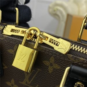 Louis Vuitton Alma Monogram Canvas BB Black