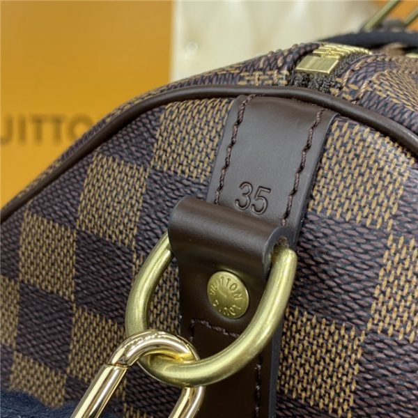 Louis Vuitton Speedy Bandouliere 35 Damier Ebene