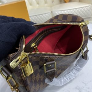 Louis Vuitton Speedy Bandouliere 25 Damier Ebene (Cherry)