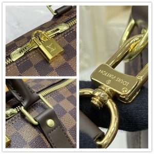 Louis Vuitton Damier Ebene Keepall Bandouliere 45