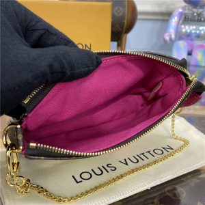 Louis Vuitton Mini Pochette Accessoires Fuchsia