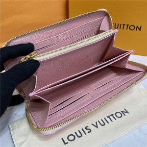 Louis Vuitton Zippy Replica Wallet Pink