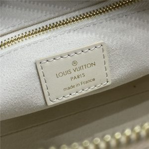 Louis Vuitton Petite Malle Souple Cream