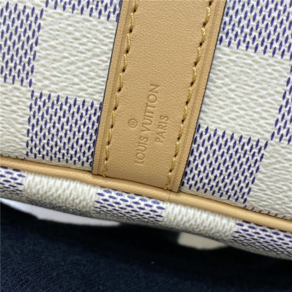 Louis Vuitton Speedy Bandouliere 30 Damier Azur Replica Canvas Blue