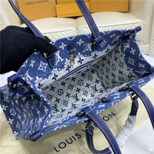 Louis Vuitton Onthego MM Navy Blue