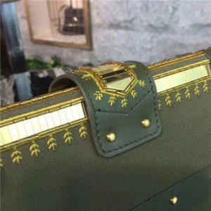 Louis Vuitton Petite Malle Golden Embroidery