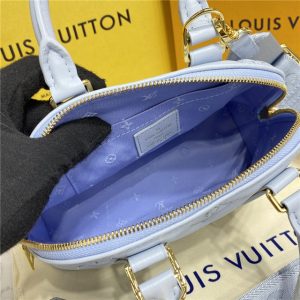 Louis Vuitton Alma BB Blue Glacier