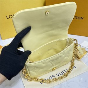 Louis Vuitton Wallet on Strap Bubblegram Banane