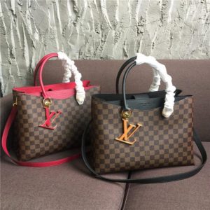 Louis Vuitton Riverside Damier Ebene canvas Lie de Vin