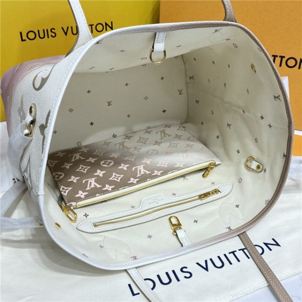 Louis Vuitton Neverfull MM Replica Sunset Khaki Tote