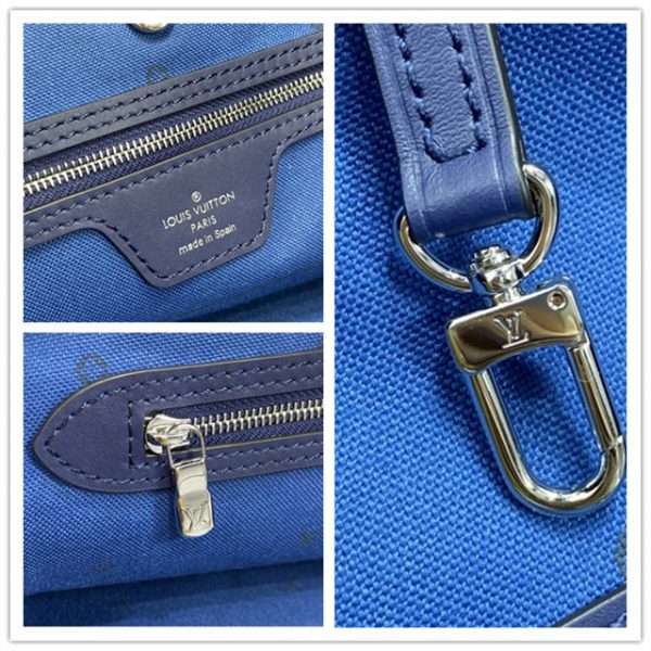 LV Escale Neverfull MM Bleu