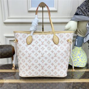 Louis Vuitton Neverfull MM Autres Toiles Monogram White