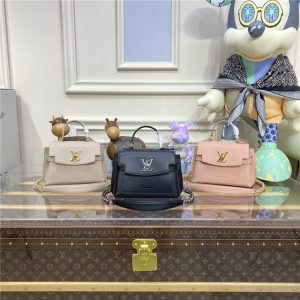 Louis Vuitton Lockme Ever Mini Greige