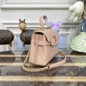 Louis Vuitton LockMe Ever Mini Leather Rose Trianon