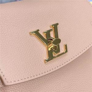 Louis Vuitton LockMe Ever Mini Leather Rose Trianon