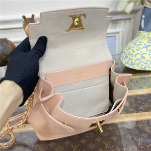 Louis Vuitton LockMe Ever Mini Leather Rose Trianon