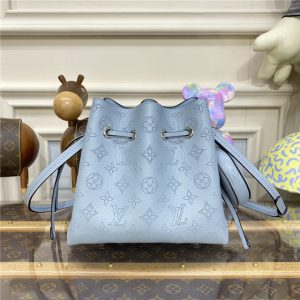 Louis Vuitton Bella Bucket Bag Mahina Olympe Blue