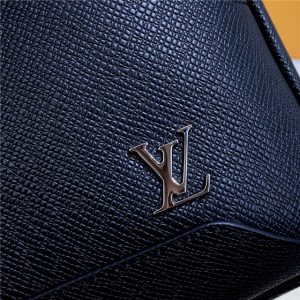 Louis Vuitton Avenue Sling Bag Taiga Leather – Men (Black)