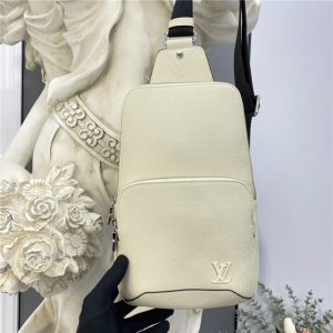 Louis Vuitton Avenue Sling Bag Beige