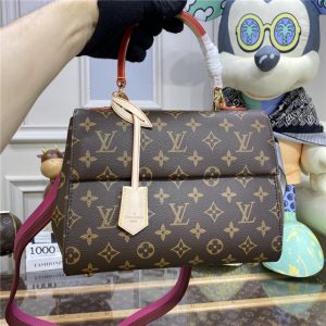 Louis Vuitton Cluny BB Monogram Pink