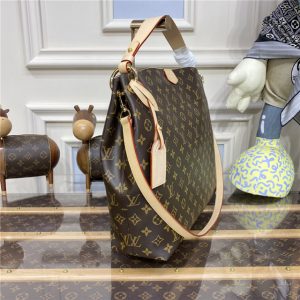 Louis Vuitton Graceful MM Monogram Beige