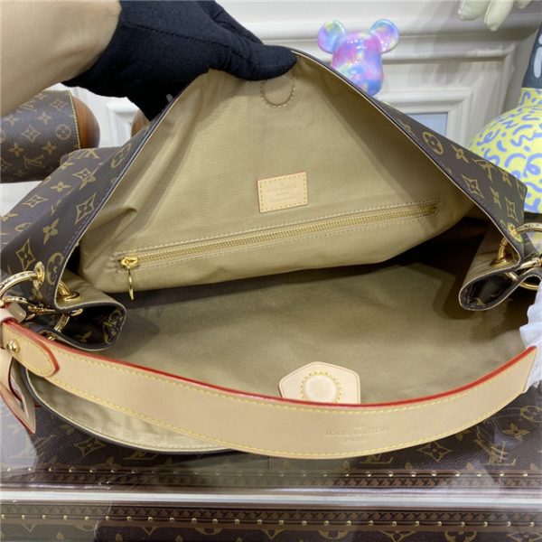 Louis Vuitton Graceful MM Monogram Beige