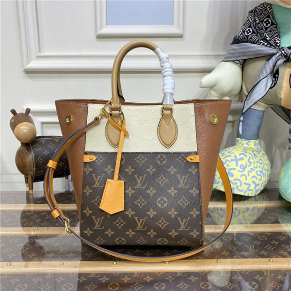 Louis Vuitton Fold Tote MM 2way Shoulder Crossbody Bag