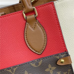 Louis Vuitton Fold Tote PM Shoulder Bag (Red)