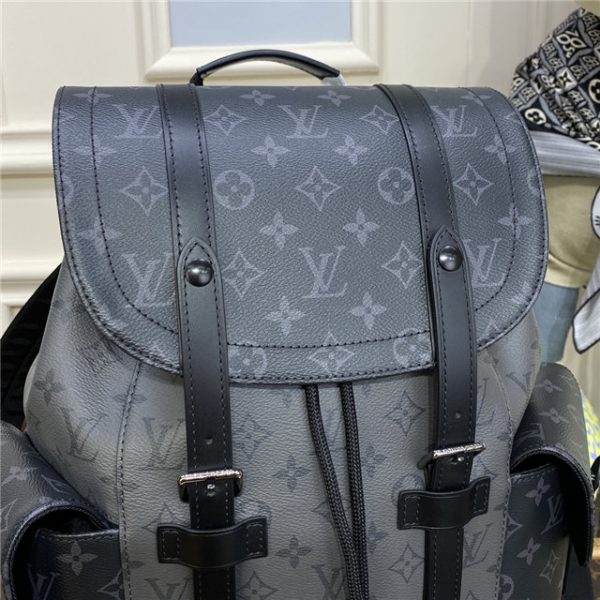 Louis Vuitton Christopher MM Monogram Eclipse Canvas