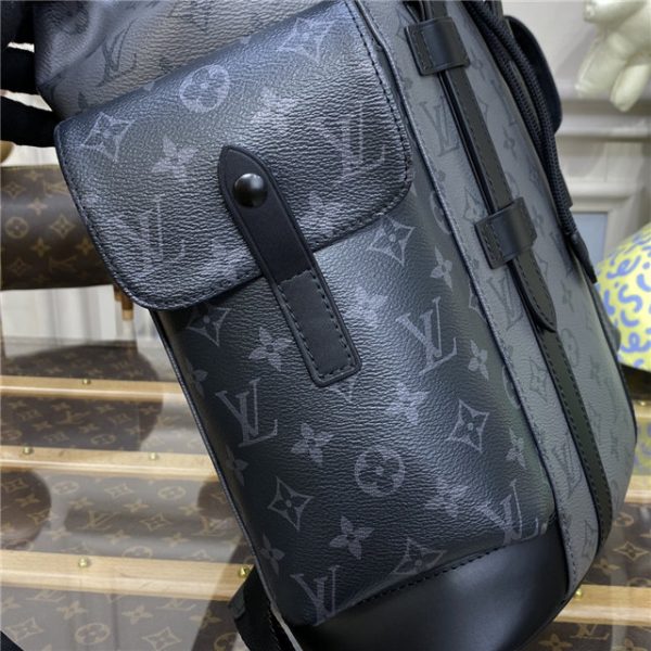 Louis Vuitton Christopher MM Monogram Eclipse Canvas