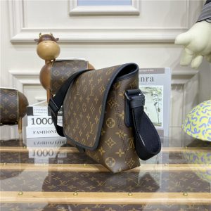 Louis Vuitton Magnetic Messenger Monogram Macassar Canvas