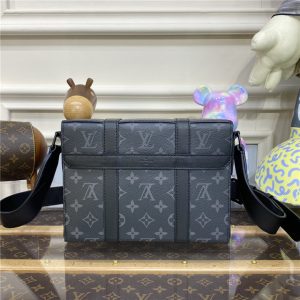 Louis Vuitton Trunk Messenger Monogram Eclipse Canvas