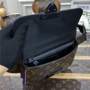 Louis Vuitton S Lock Sling Monogram Macassar Canvas (Varied Colors)