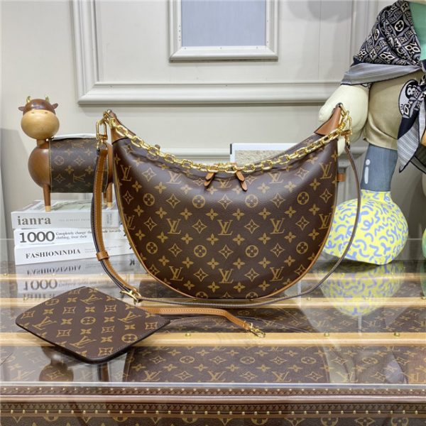 Louis Vuitton Loop Hobo Bag Monogram Canvas