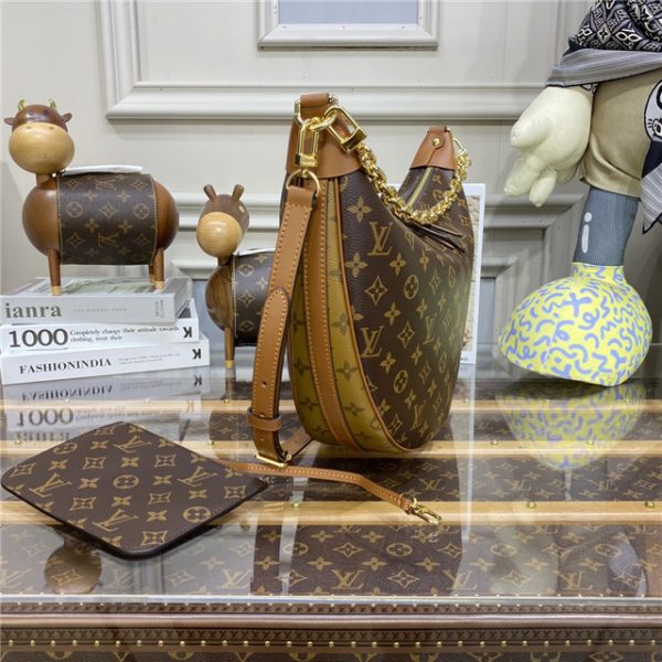 Louis Vuitton Loop Hobo Bag Monogram Canvas