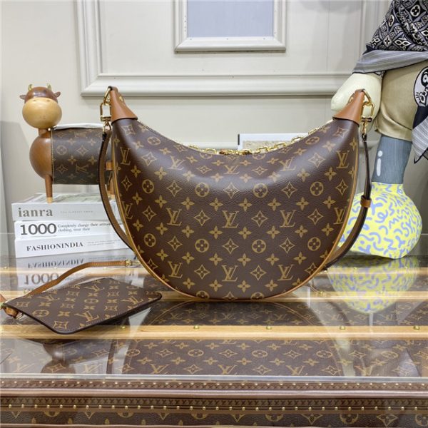 Louis Vuitton Loop Hobo Bag Monogram Canvas