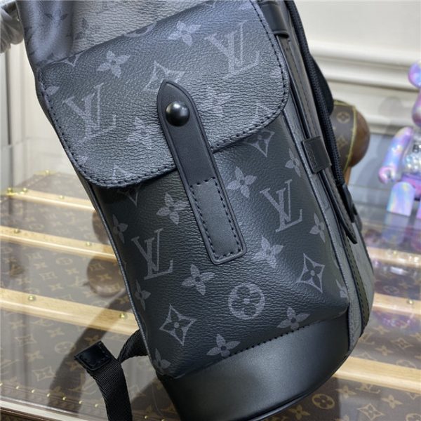 Louis Vuitton Christopher PM Monogram Eclipse Canvas