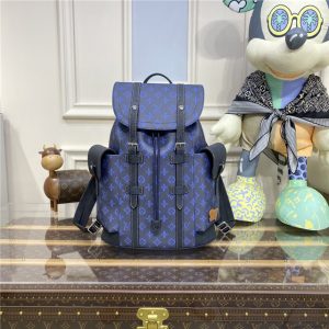 Louis Vuitton Christopher MM Monogram Blue