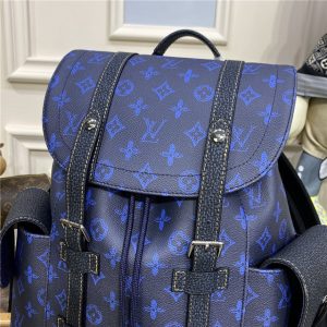 Louis Vuitton Christopher MM Monogram Blue