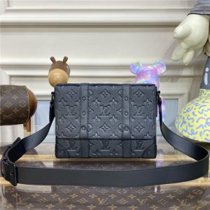 Louis Vuitton Trunk Messenger Taurillon Monogram Leather