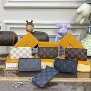 Louis Vuitton Key Pouch Replica Monogram Canvas