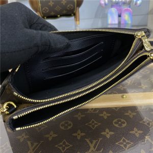 Louis Vuitton Double Zip Pochette Monogram Giant Reverse Canvas